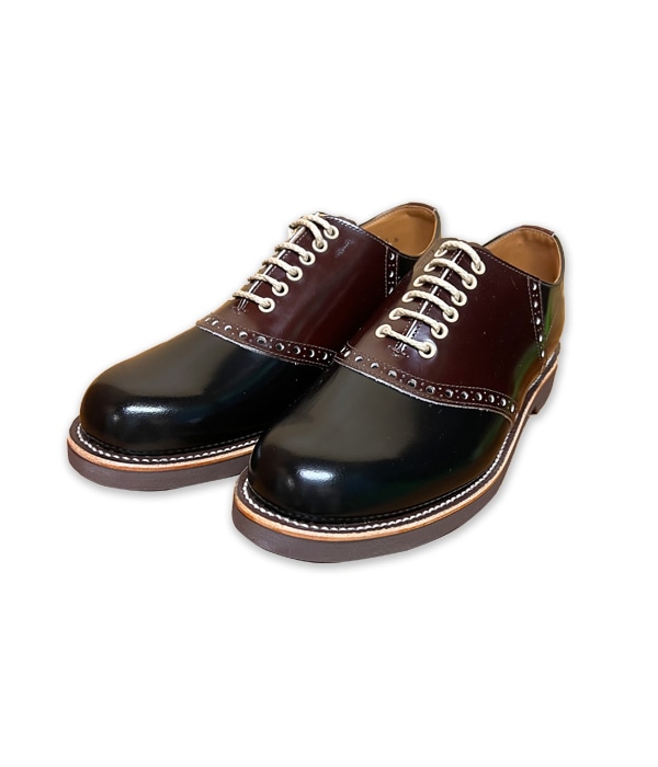 SADDLE - SHOES (REGAL×GLAD HAND)<br>【BLACK×BROWN】