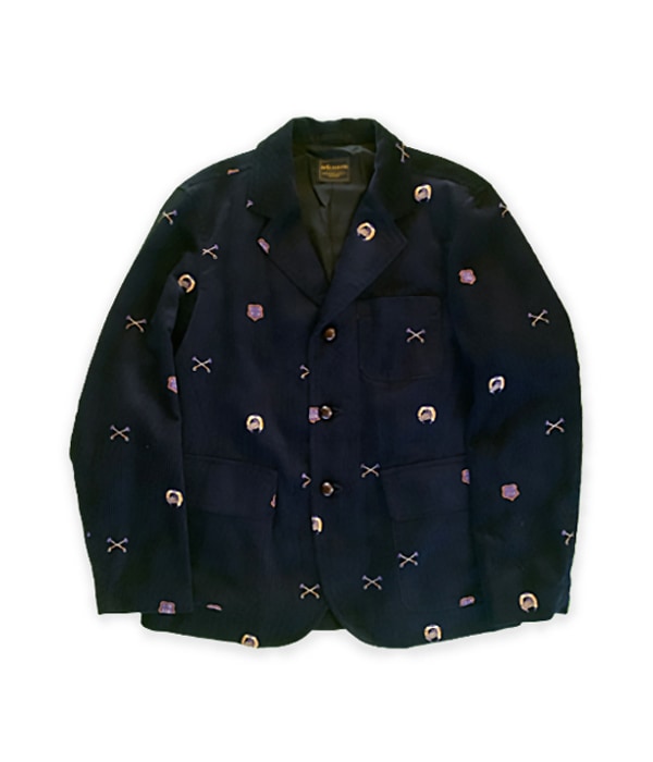 COLLEGIATE - CORDUROY SPORT BACK JACKET