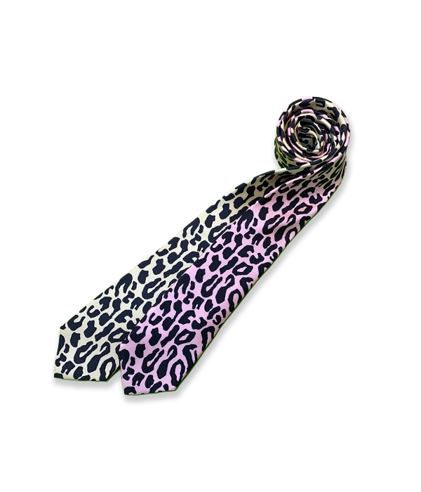 LEOPARD NECKTIE