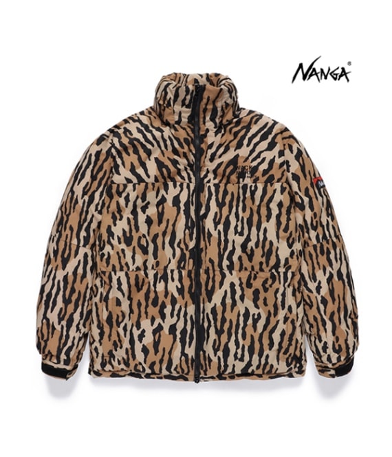 LEOPARD DOWN JACKET (TYPE-2) ＜NANGA＞【BEIGE】