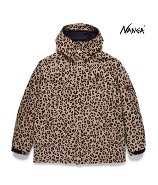 LEOPARD MOUNTAIN PARKA (TYPE-1) ＜NANGA＞【BEIGE】