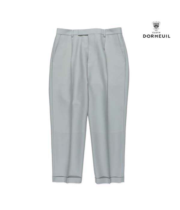 PLEATED TROUSERS (TYPE-1) ＜DORMEUL＞【MINT】
