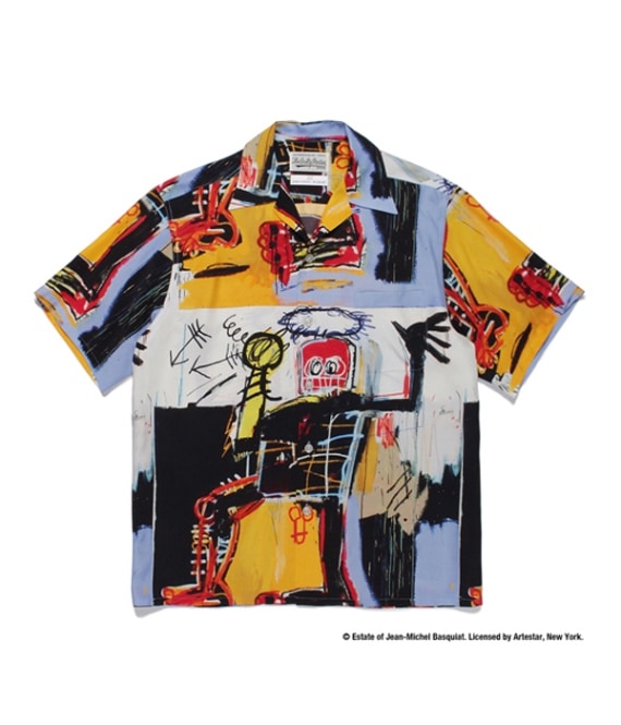 JEAN-MICHEL BASQUIAT / S/S HAWAIIAN SHIRT (TYPE-1)【ONE】