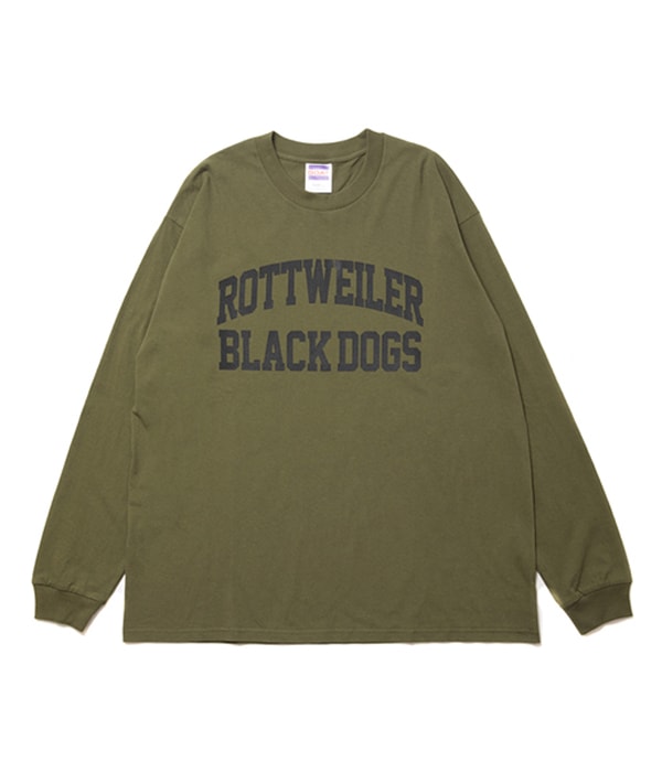 2 LINE B.D LS TEE【OLIVE】