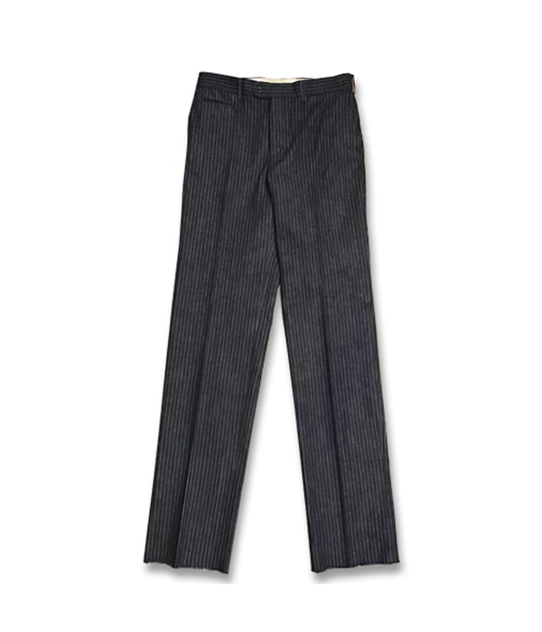 KAIHARA STRIPE DENIM STANDARD PANTS