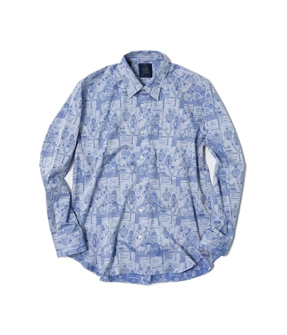 FILLMORE JACQUARD REGULAR SHIRTS