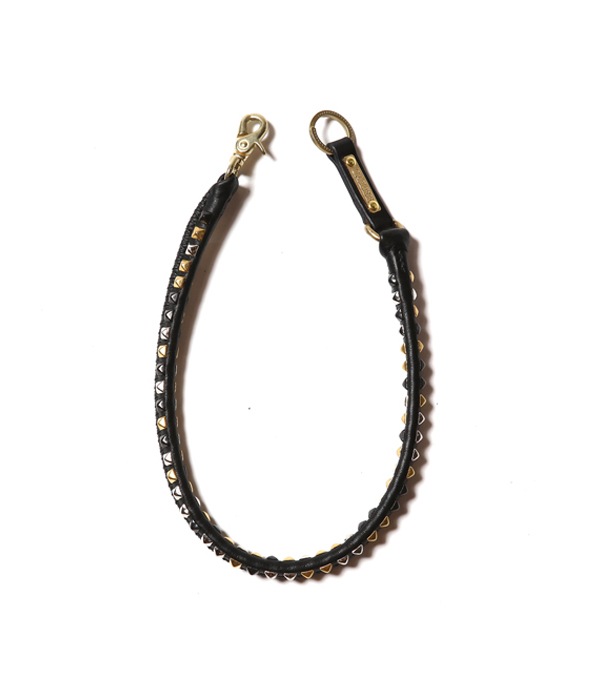 STUDS LEATHER WALLET CORD