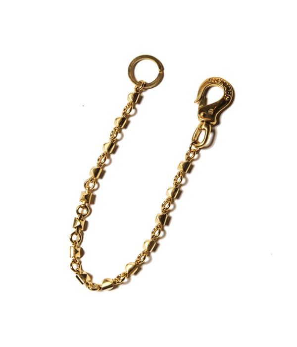 BRASS WALLET CHAIN｜CALEE｜MELTING POT（正規取扱店・通販）