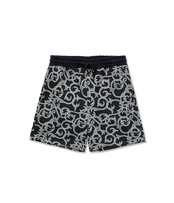 22 GAUGE DOUBLE JACQUARD SHORT PANTS