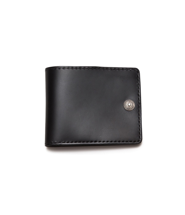Two Fold Wallet (Smooth Leather)【BLACK】