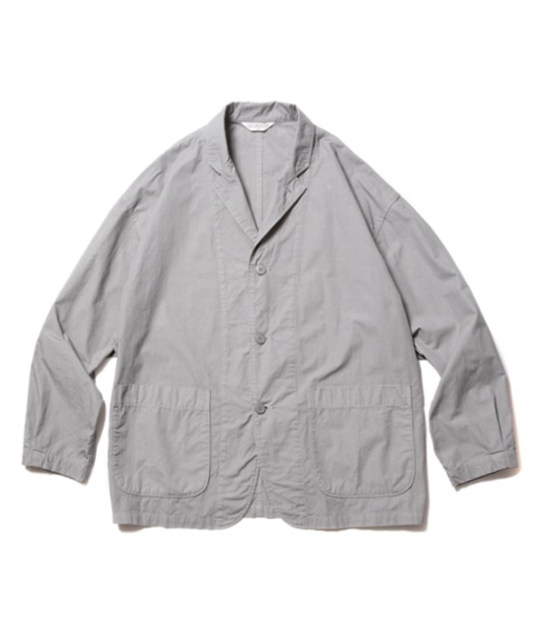 Garment Dyed Lapel Jacket【GRAY】