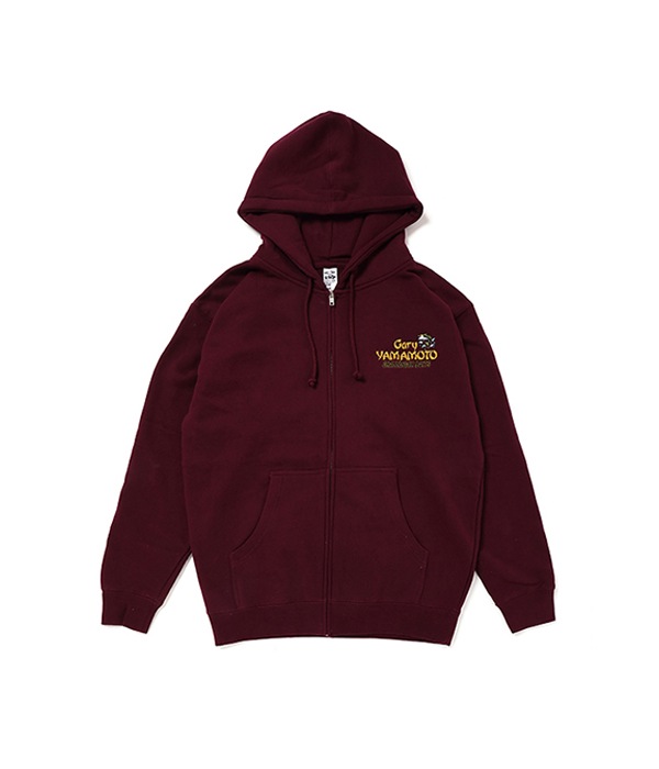 xGary YAMAMOTO BAITS HOODIE【MAROON】｜CHALLENGER｜MELTING POT 