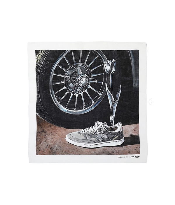 THE LAND BANDANNA【WHITE】｜CHALLENGER｜MELTING POT（正規取扱店・通販）