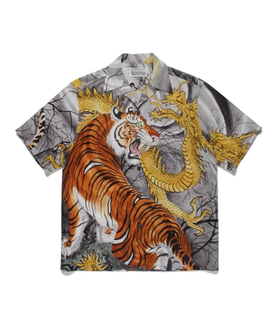 TIM LEHI / S/S HAWAIIAN SHIRT (TYPE-3)【COLOR