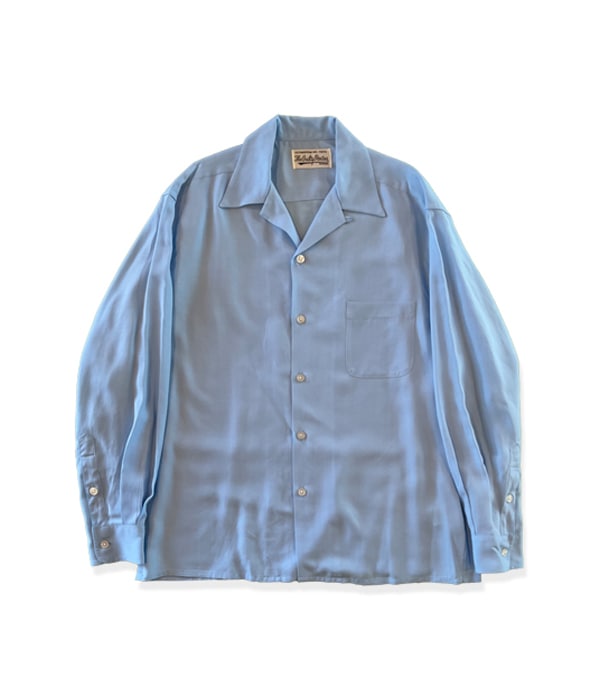50'S SHIRT L/S (TYPE-1)【L-BLUE】｜WACKO MARIA｜MELTING POT（正規