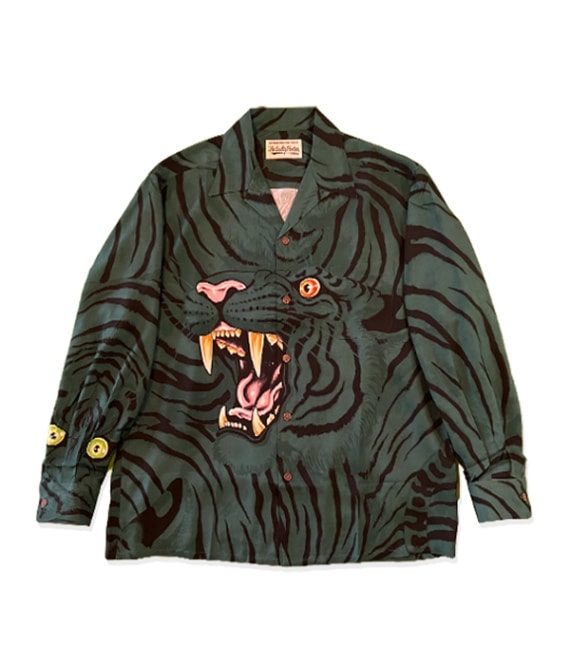 TIM LEHI / L/S HAWAIIAN SHIRT【3 Colors Available】
