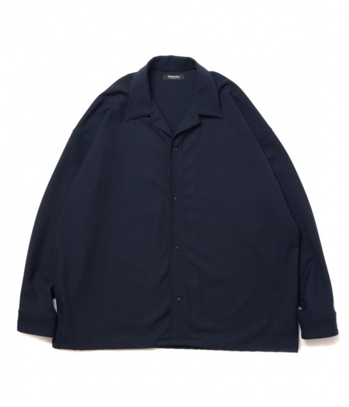 OPEN COLLAR SHIRTS【NAVY】