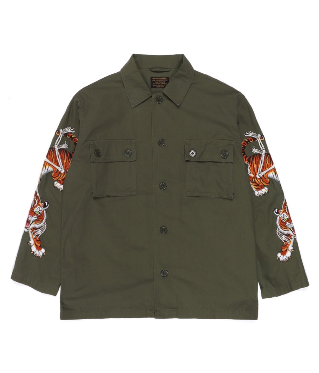 TIM LEHI / ARMY SHIRT (TYPE-2)【KHAKI】｜WACKO MARIA｜MELTING POT