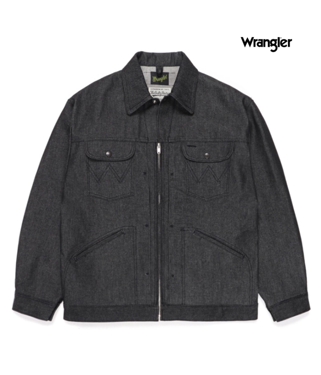 WRANGLER / TRUCKER JACKET【BLACK】