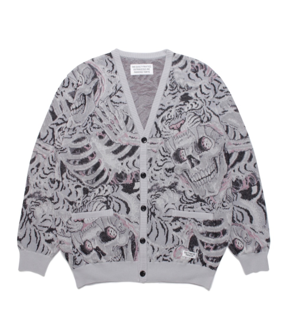 WACKO MARIA カーディガン　ティムリーハイ WACKO MARIA | ワコマリア TIM LEHI | JACQUARD CARDIGAN (TYPE