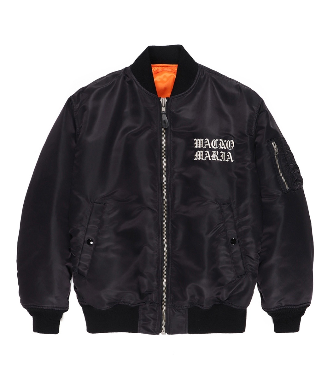 MA-1 FLIGHT JACKET (TYPE-2)【BLACK】