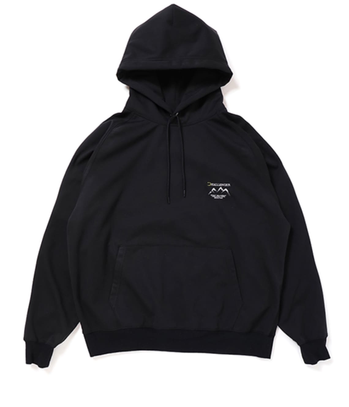 MID LAYER HOODIE【BLACK】｜CHALLENGER｜MELTING POT（正規取扱店・通販）