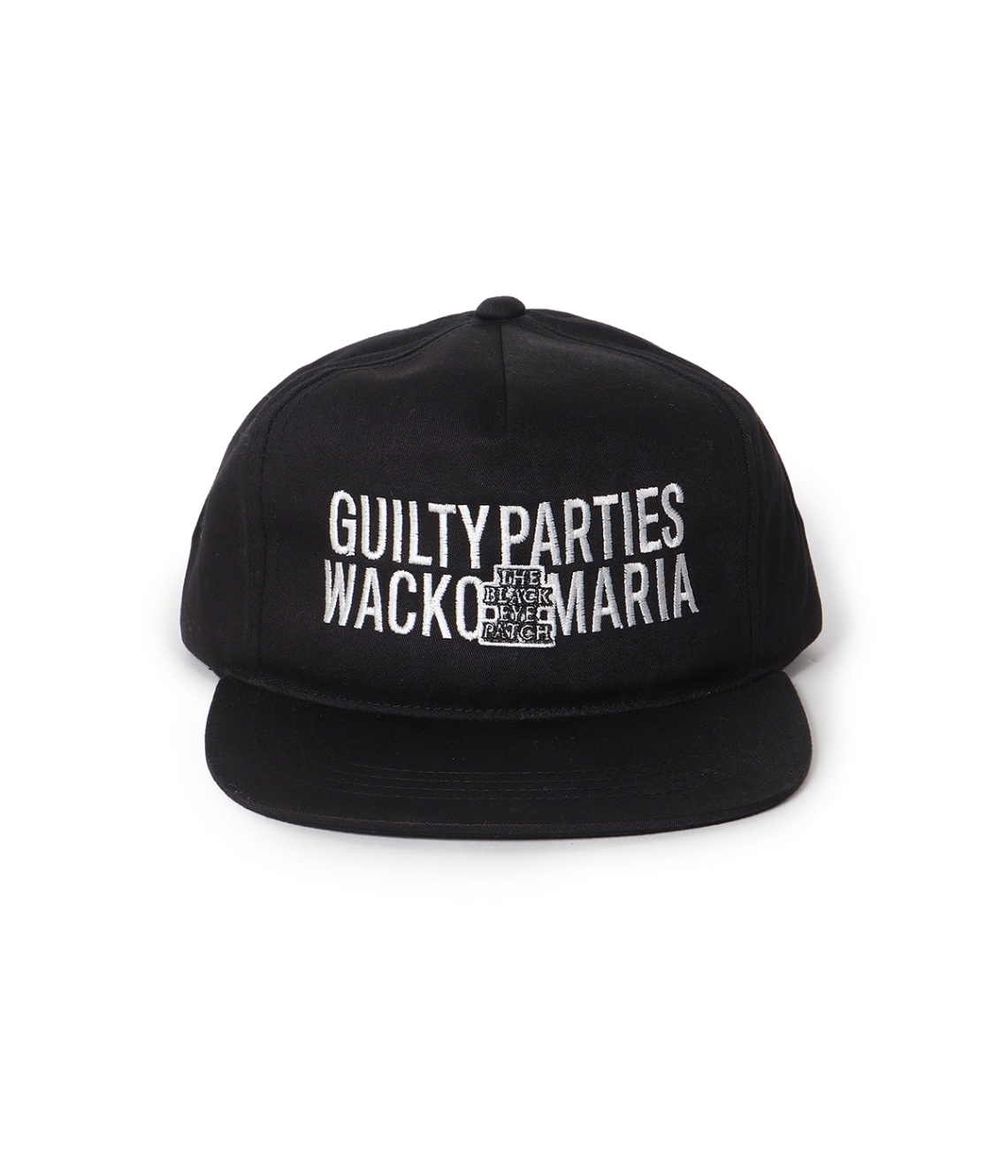 BlackEyePatch / 6 PANEL CAP【BLACK】