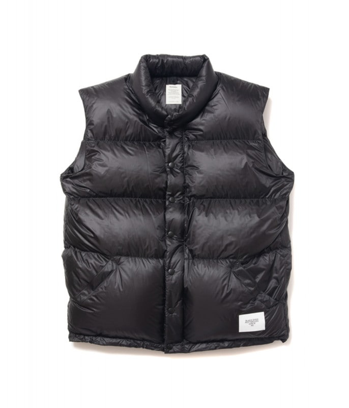 R9 DOWN VEST【BLACK】