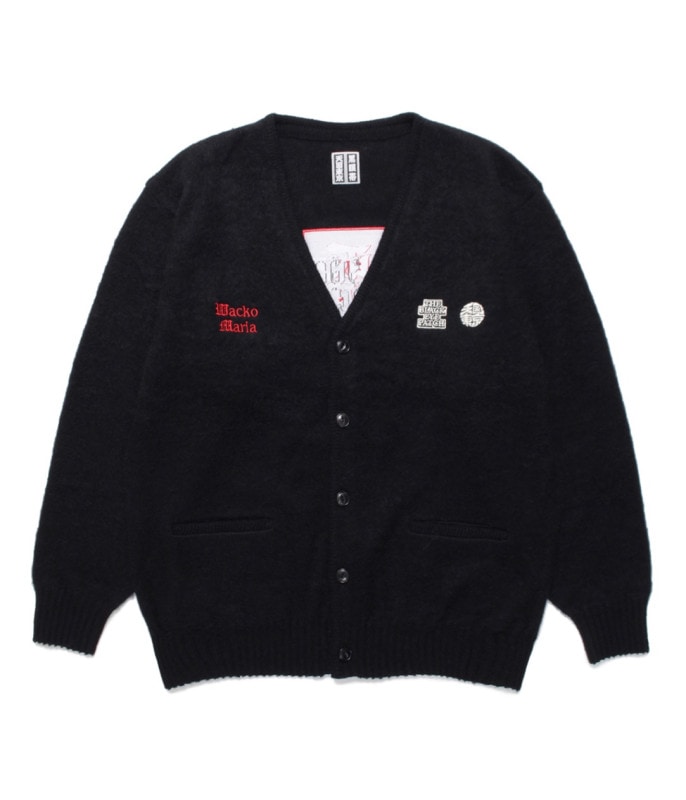 BlackEyePatch / MOHAIR CARDIGAN【BLACK】