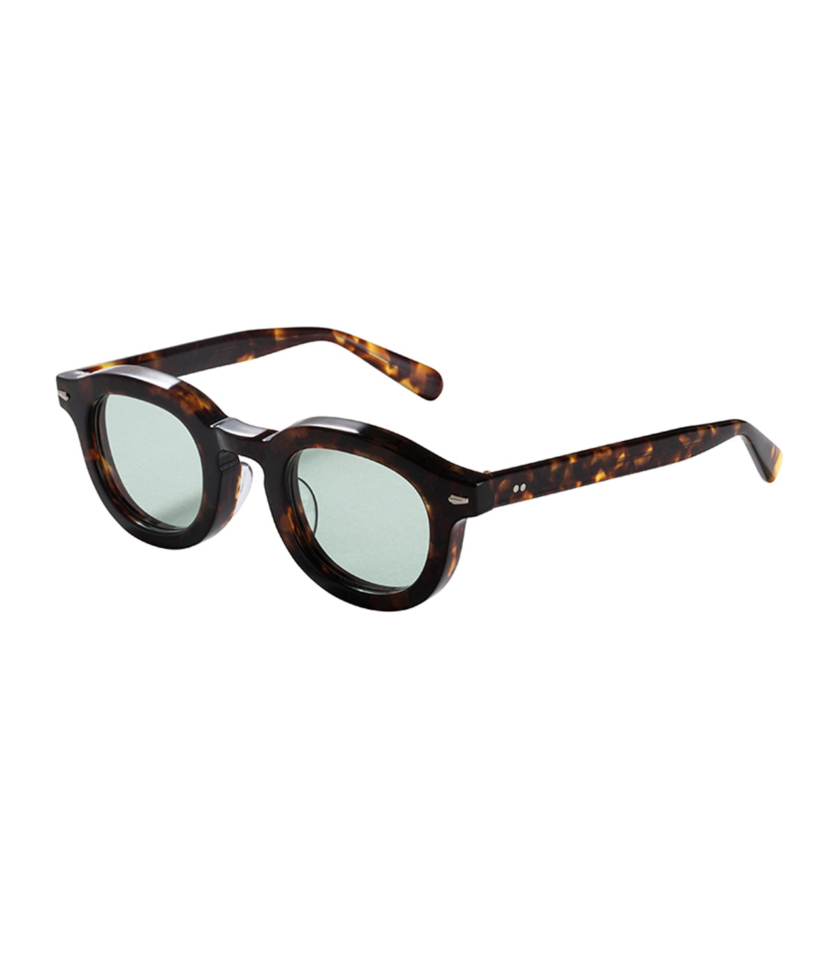 B/W TYPE GLASSES -CLASSIC MODEL-【DEMI/GREEN】｜CALEE｜MELTING POT