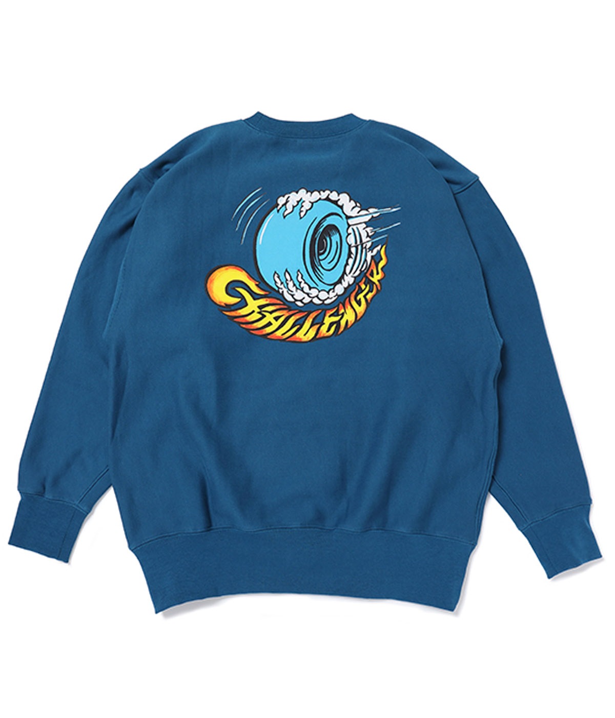 CHALLENGER　スウェット　WHEEL　Lサイズ　ネイビー　人気デザイン CHALLENGER WHEELS C/N SWEAT【GREEN】｜CHALLENGER｜MELTING POT