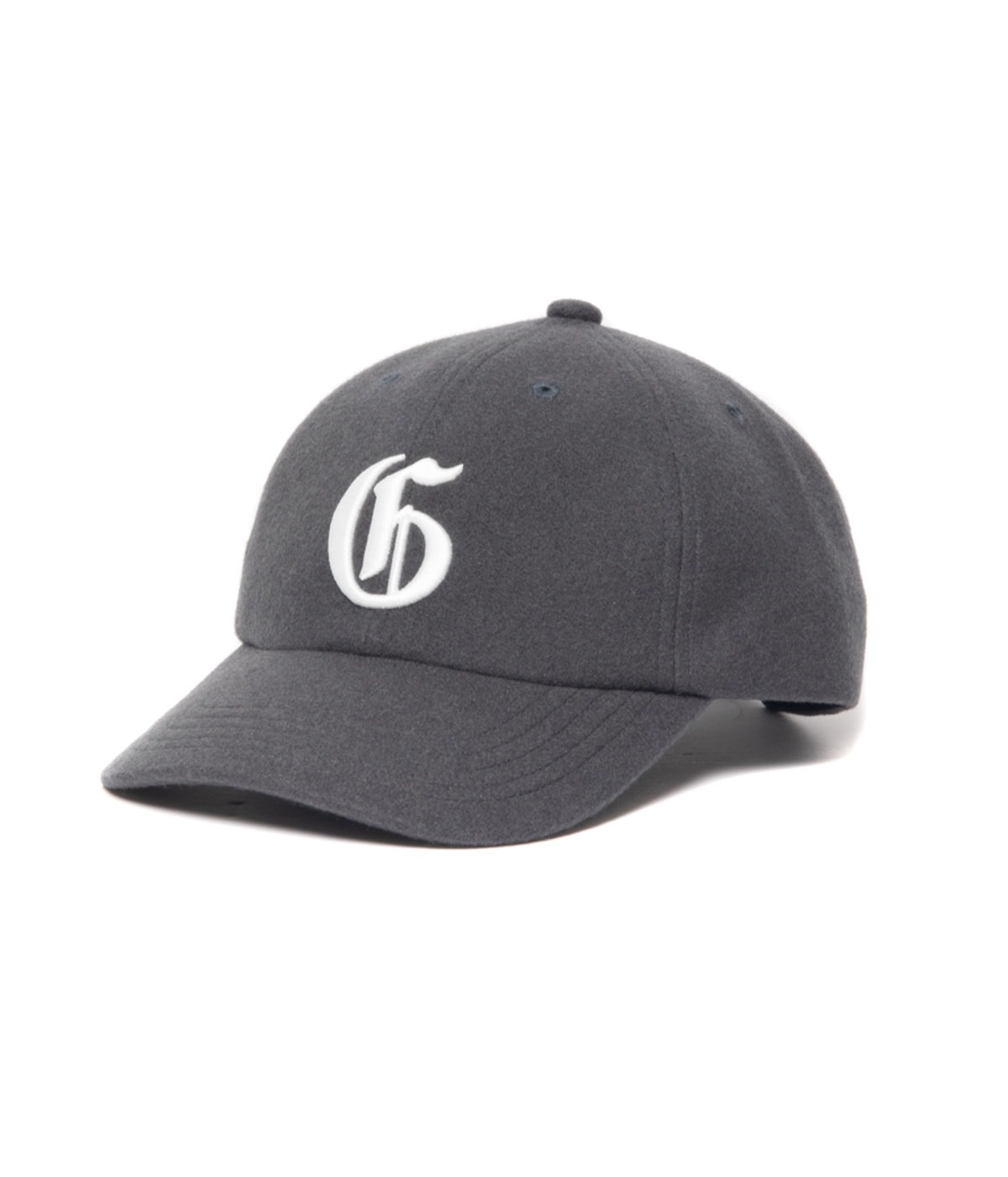 CA/W Melton 6 Panel Cap【GRAY】｜COOTIE PRODUCTIONS®︎｜MELTING