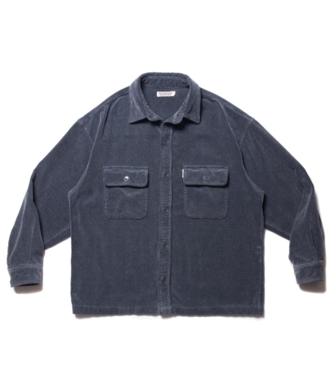 Twisted Heather Corduroy CPO Jacket【GRAY】｜COOTIE PRODUCTIONS
