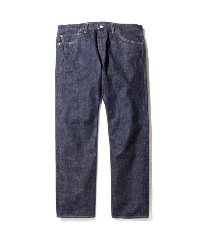 VINTAGE REPRODUCT STRAIGHT DENIM PANTS【INDIGO】