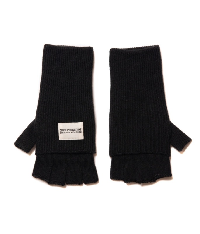 Fingerless Cuffed Knit Glove【2 Colors Available】