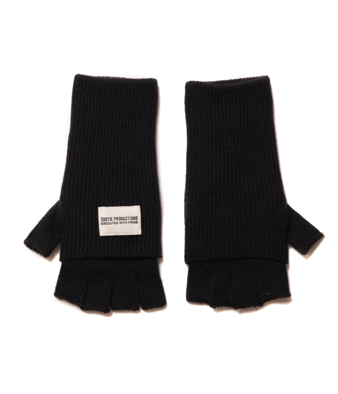 Fingerless Cuffed Knit Glove【2 Colors Available】｜COOTIE