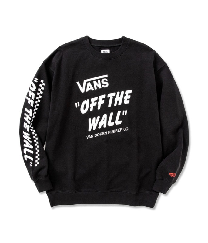 ×VANS DROP SHOULDER CREW NECK SWEAT【2 Colors Available】