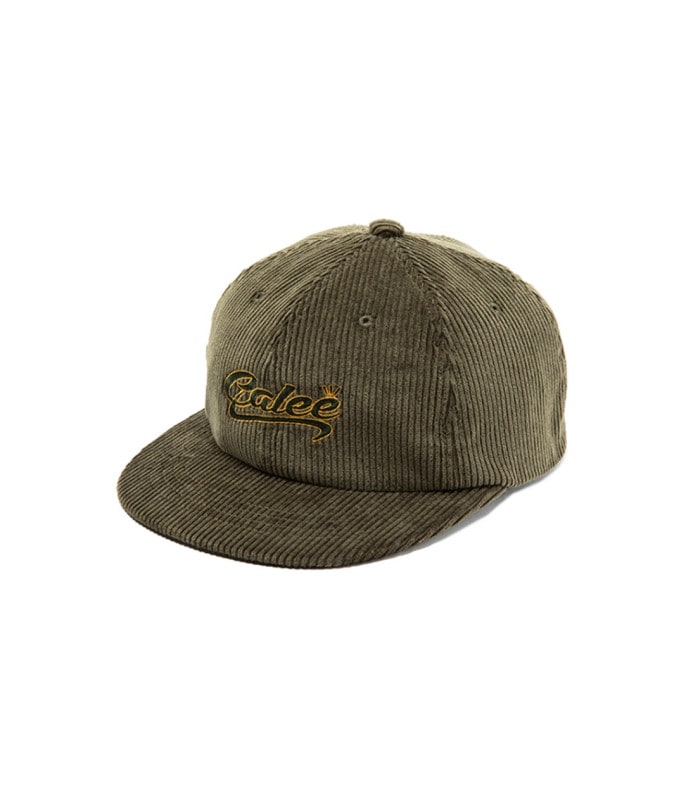 CALEE LOGO EMBROYDERY CORDUROY CAP【2 Colors Available】