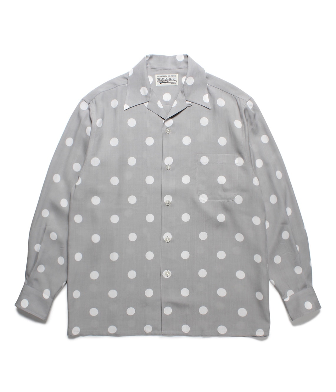 トップス XL WACKO MARIA DOTS OPEN COLLAR SHIRT WACKO MARIA DOTS OPEN COLLAR SHIRT – NCNR ONLINE STORE