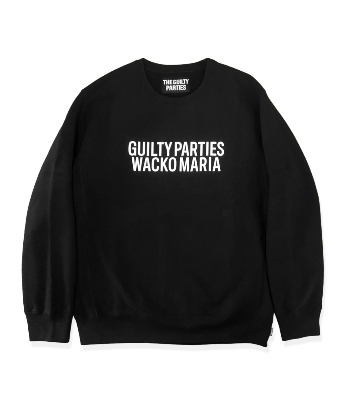 HEAVY WEIGHT CREW NECK SWEAT SHIRT【BLACK】