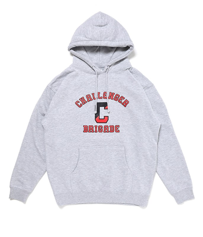 COLLEGE HOODIE【ASH GRAY】
