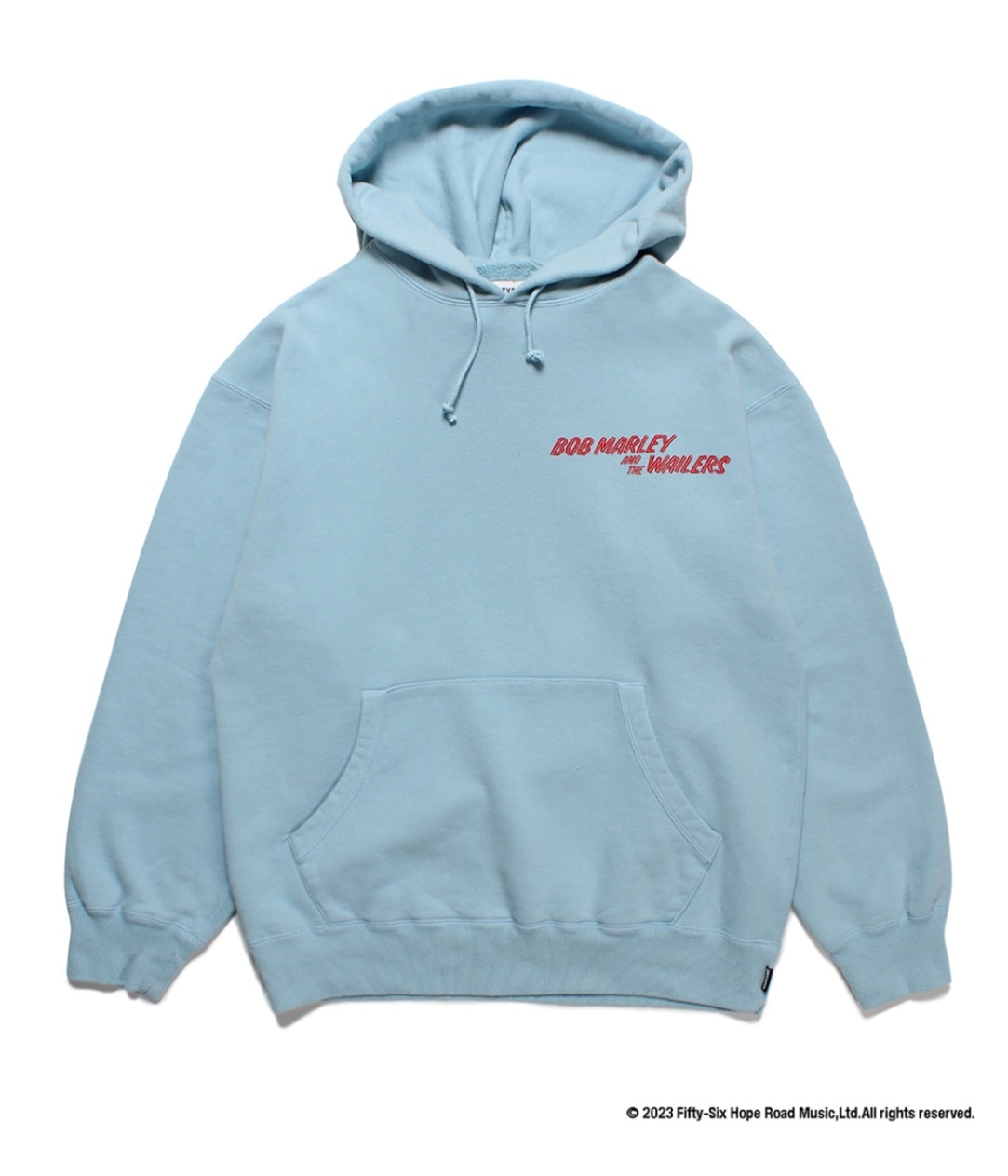 BOB MARLEY / MIDDLE WEIGHT PULLOVER HOODED SWEAT SHIRT【L-BULE  