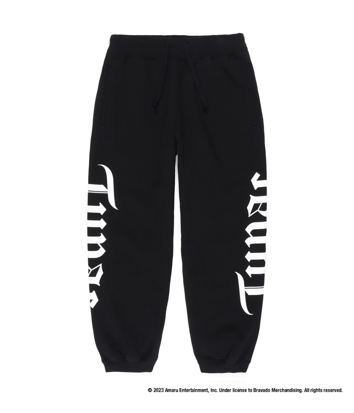 TUPAC / HEAVY WEIGHT SWEAT PANTS【BLACK】