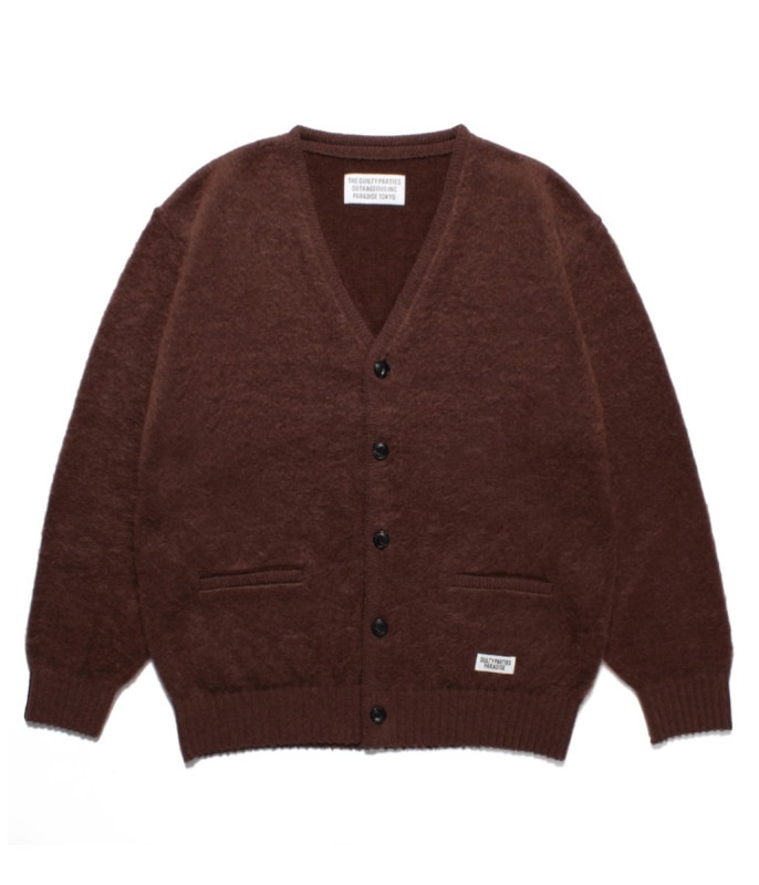 MOHAIR CARDIGAN【BROWN】