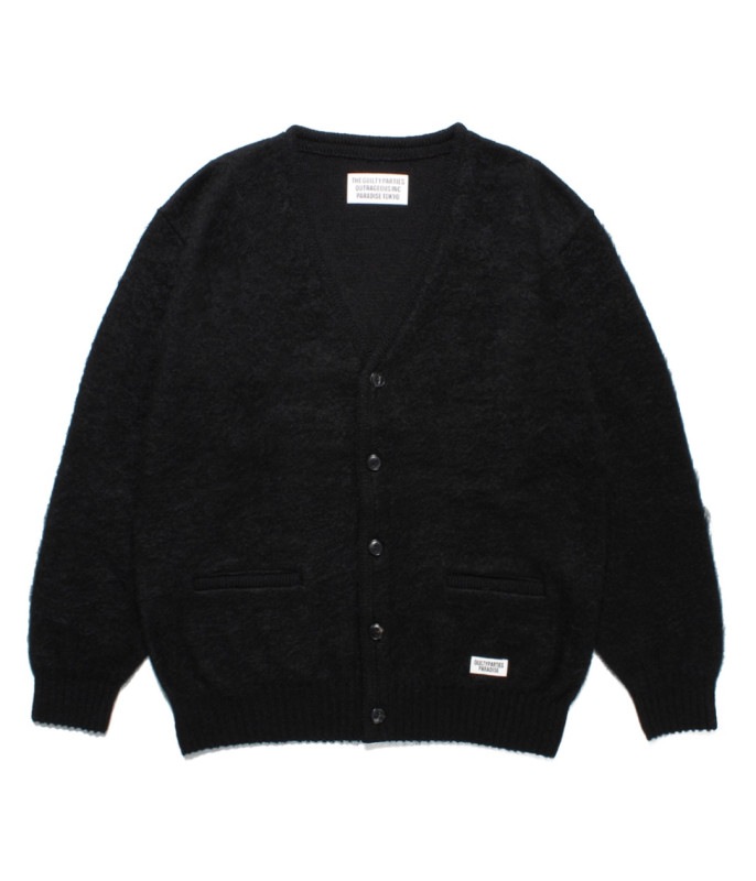 MOHAIR CARDIGAN【BLACK】