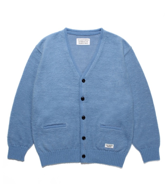 MOHAIR CARDIGAN【BLUE】