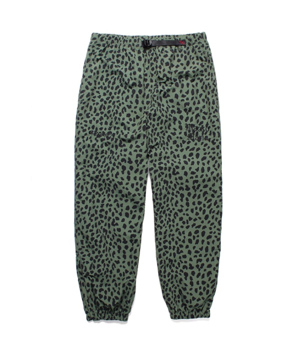 カラーPuWACKOMARIA GRAMICCI LEOPARD TRACK PANTSチ