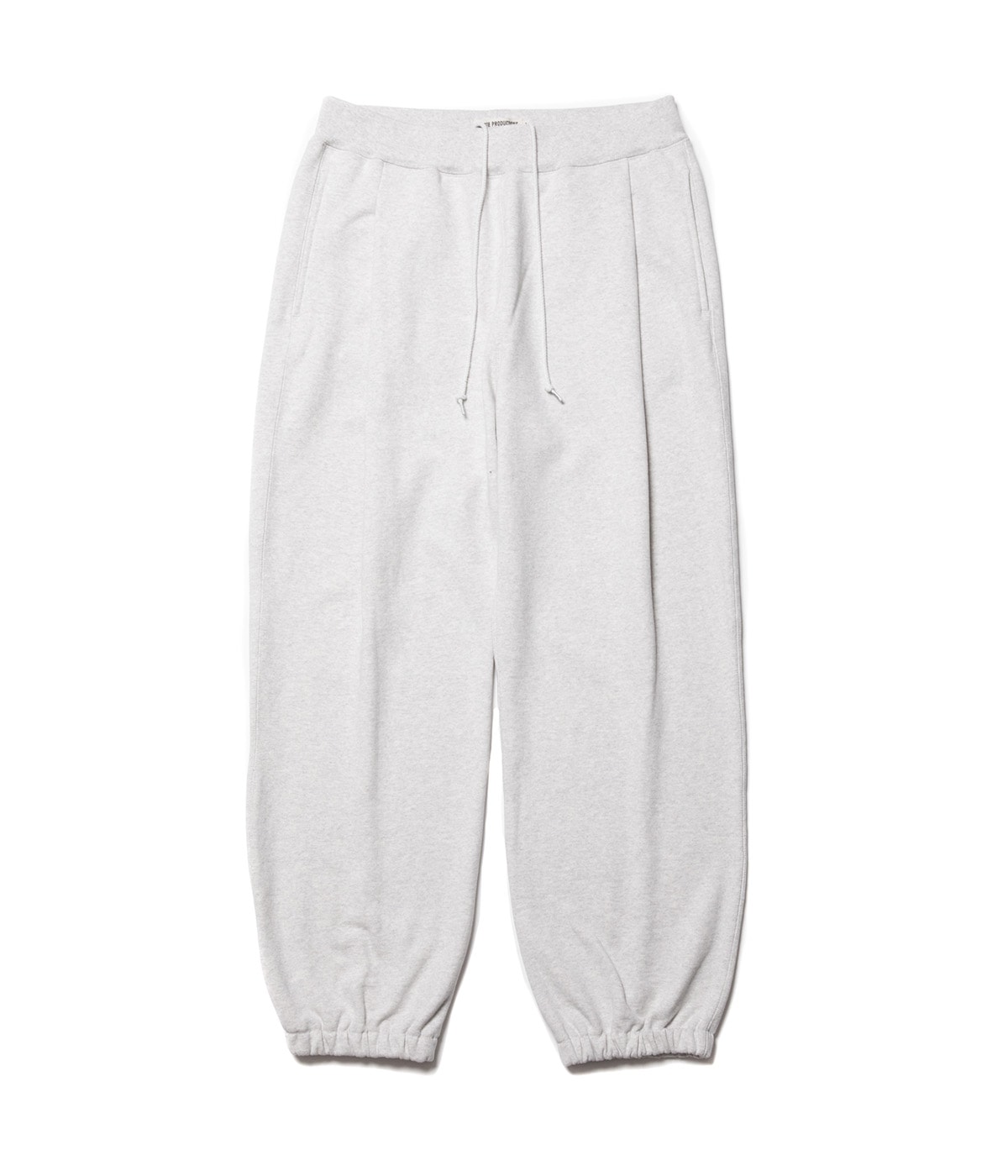 Open End Yarn Raza 1 Tuck Sweat Pants【OATMEAL】｜COOTIE