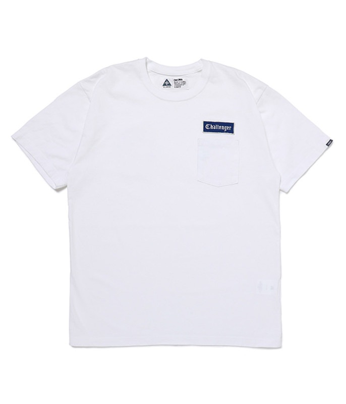 LOGO PATCH TEE【WHITE】