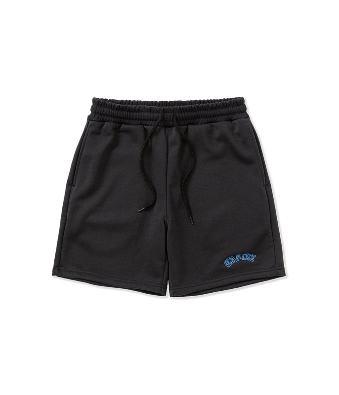 AEROKNOT CALEE ARCH LOGO RELAX SWEAT SHORTS【2 Colors Available】
